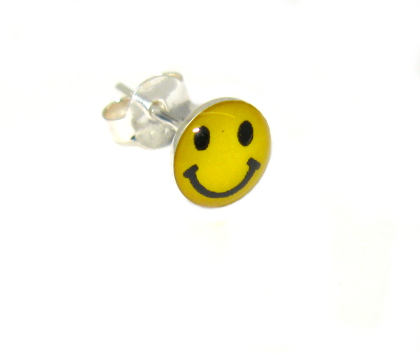 Stříbrné náušnice na puzetku 925/1000 ( smile)
