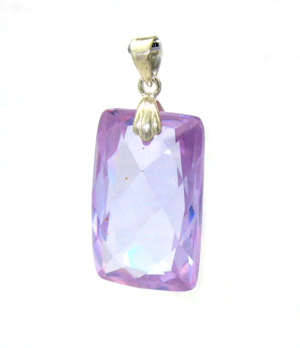 Přívěsek Swarovski elements fialkový