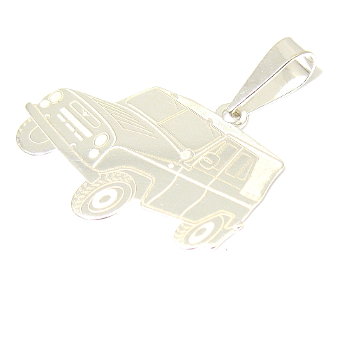 Šperky Nina - Stříbrný přívěsek auto - pri ag H 199