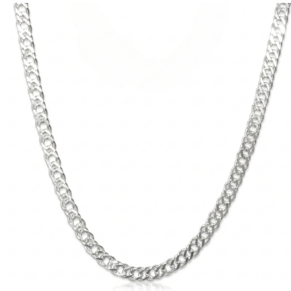 Šperky Nina -Stříbrný řetízek Rombo 3 mm – Ag 925/1000 - ret ag H 035