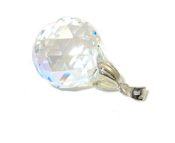 Šperky Nina - Přívěsek Swarovski krystal - pri ag kam H 023