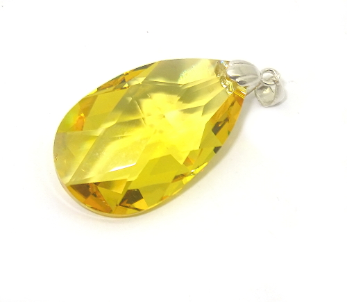 Šperky Nina - Přívěsek Swarovski krystal 925/1000 - pri ag kam H 029