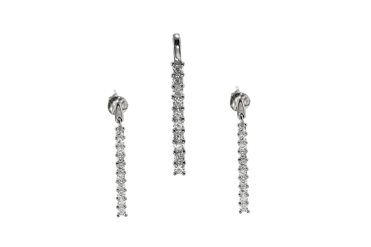 Šperky Nina - Stříbrný set 925/1000 - set ag H 055