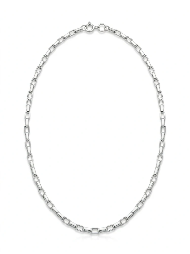 Šperky Nina - Stříbrný náhrdelník 925/1000 – Masivní vzor Ankr (40 cm) - nahr ag H 025