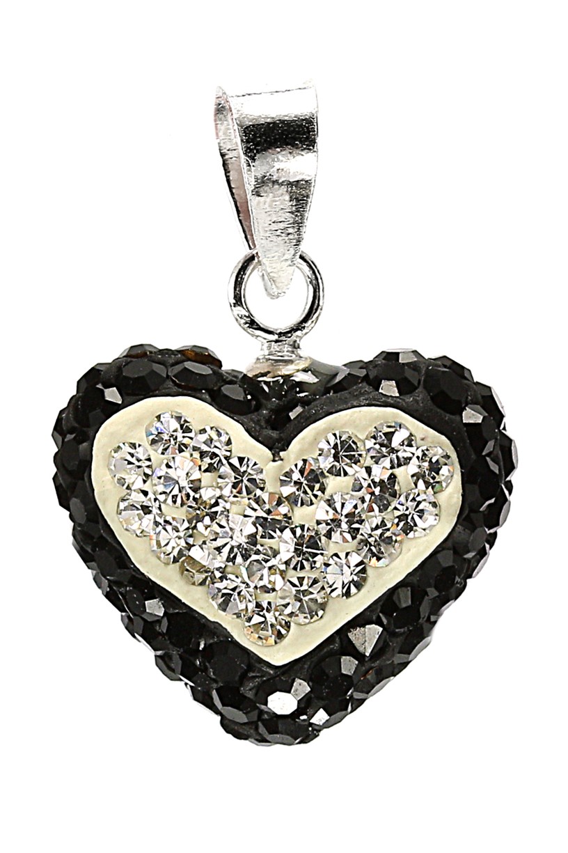 Šperky Nina - Stříbrný přívěšek 925/1000 Swarovski komponent - pri ag kam H 190