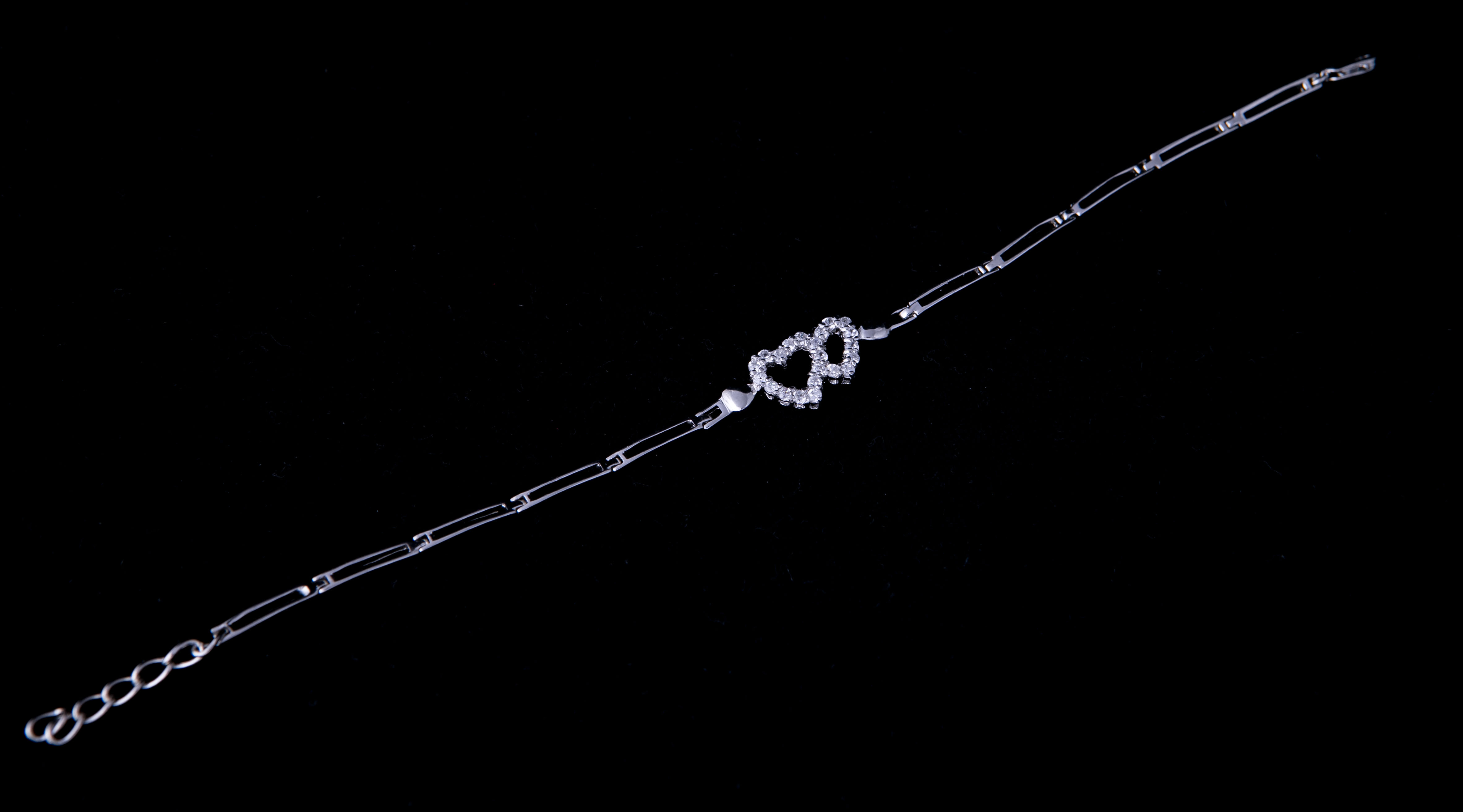 Šperky Nina - Stříbrný náramek 925/1000 - nar ag H 222