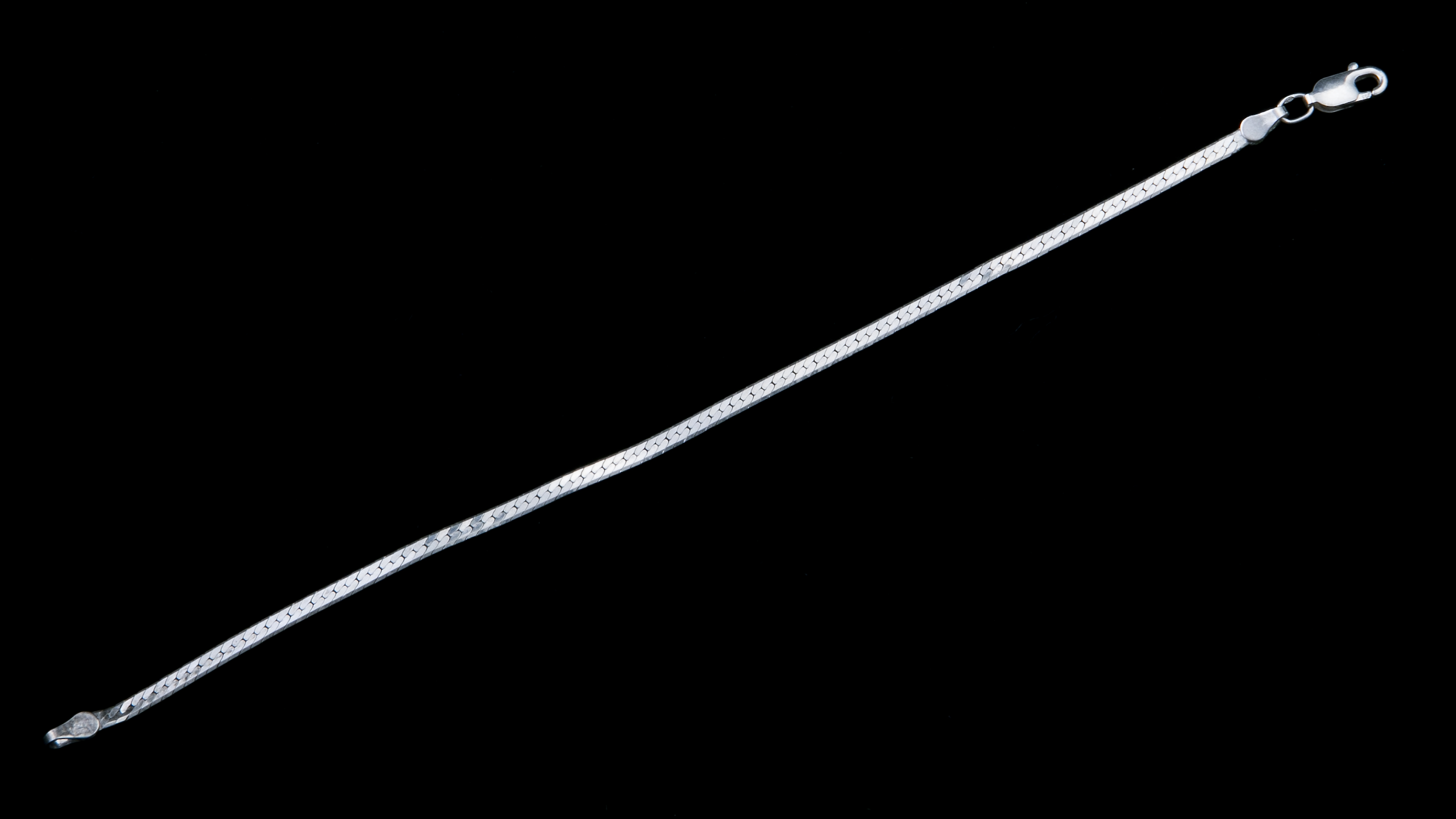 Šperky Nina - Stříbrný náramek 925/1000 - LESKLÝ - nar ag H 292