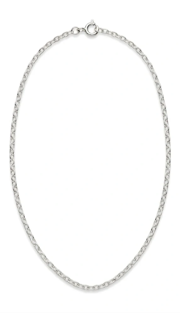 Šperky Nina - Dětský stříbrný řetízek jemný (38 cm) – 925/1000 - ret ag h 509