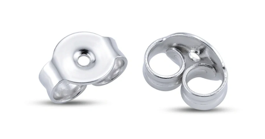 Šperky Nina - Náhradní stříbrné puzetky – Sada 6 kusů 925/1000 - dop03