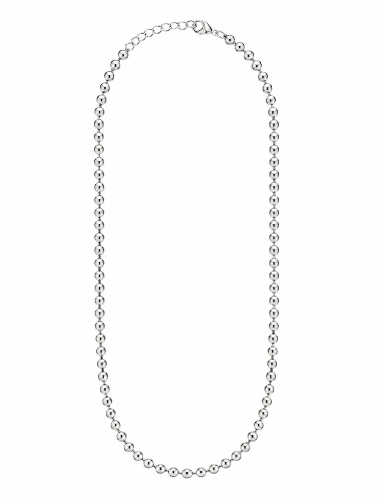 Šperky Nina – Masivní stříbrný kuličkový náhrdelník Stříbrné kuličky (42 – 45 cm) 925/1000 - nahr 541