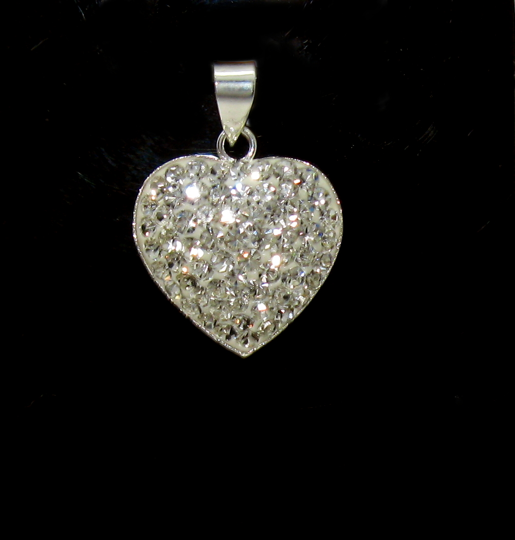 Přívěsek Swarovski komponent 925/1000