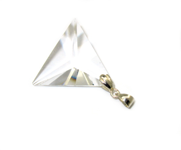 Přívěsek Swarovski elements čírý bílý