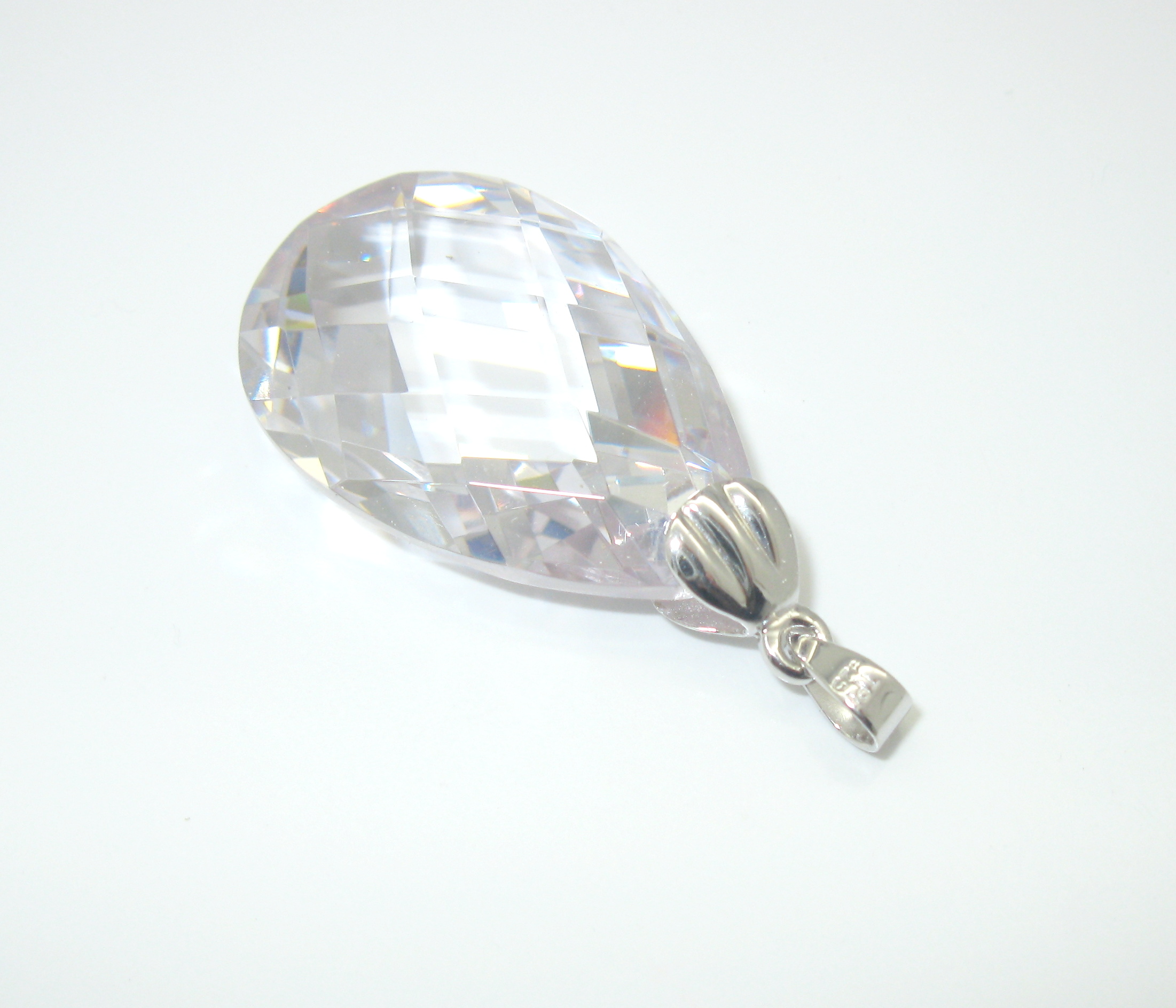 Přívěsek Swarovski elements čirý bílý