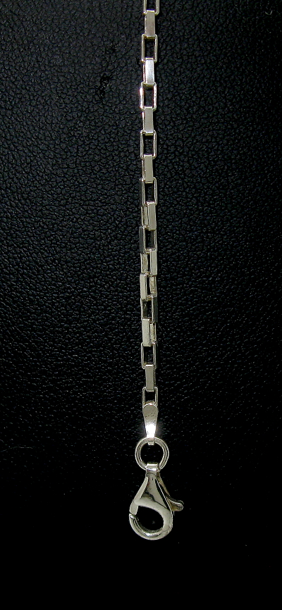 Stříbrný náramek ankr 18 cm
