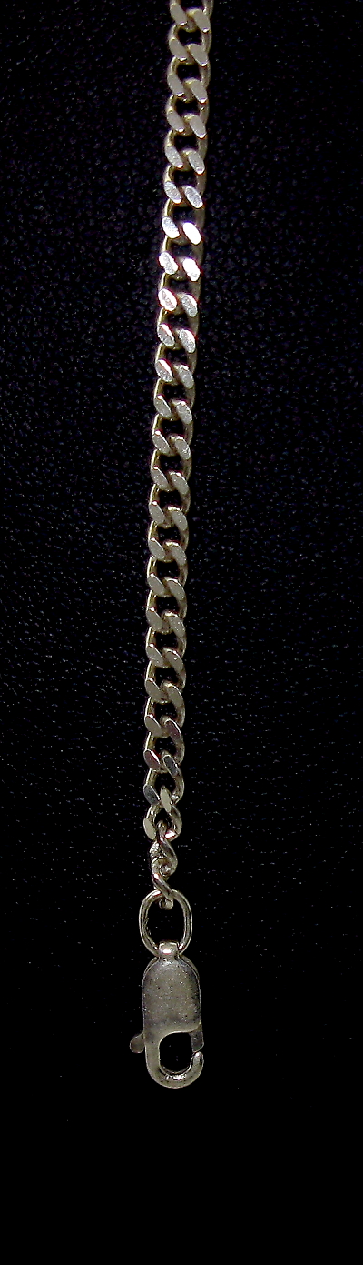 stříbrný náramek panzer 21 cm