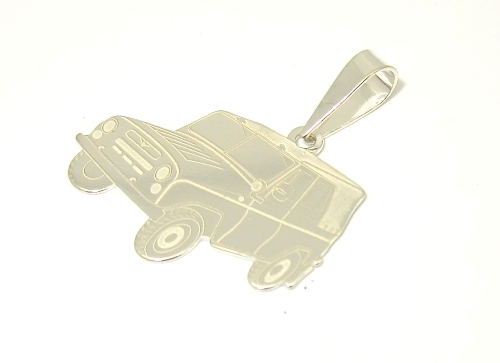 Šperky Nina - Stříbrný přívěsek auto - pri ag H 199