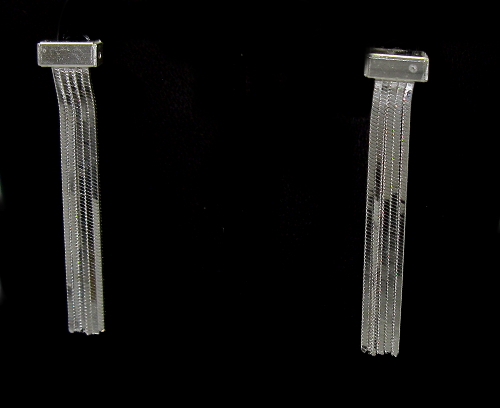 Šperky Nina - Stříbrné náušnice 925/1000 - ns ag H 0107