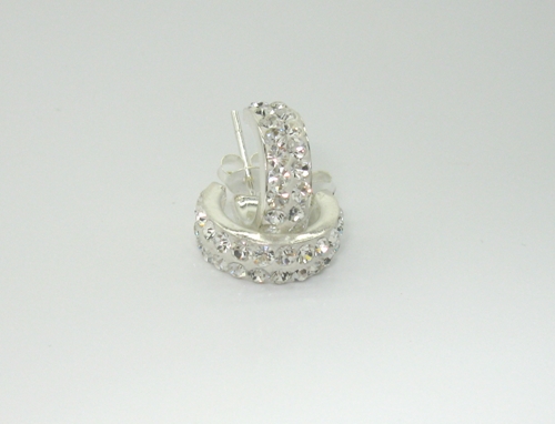 Naušnice komponent Swarovski 925/1000