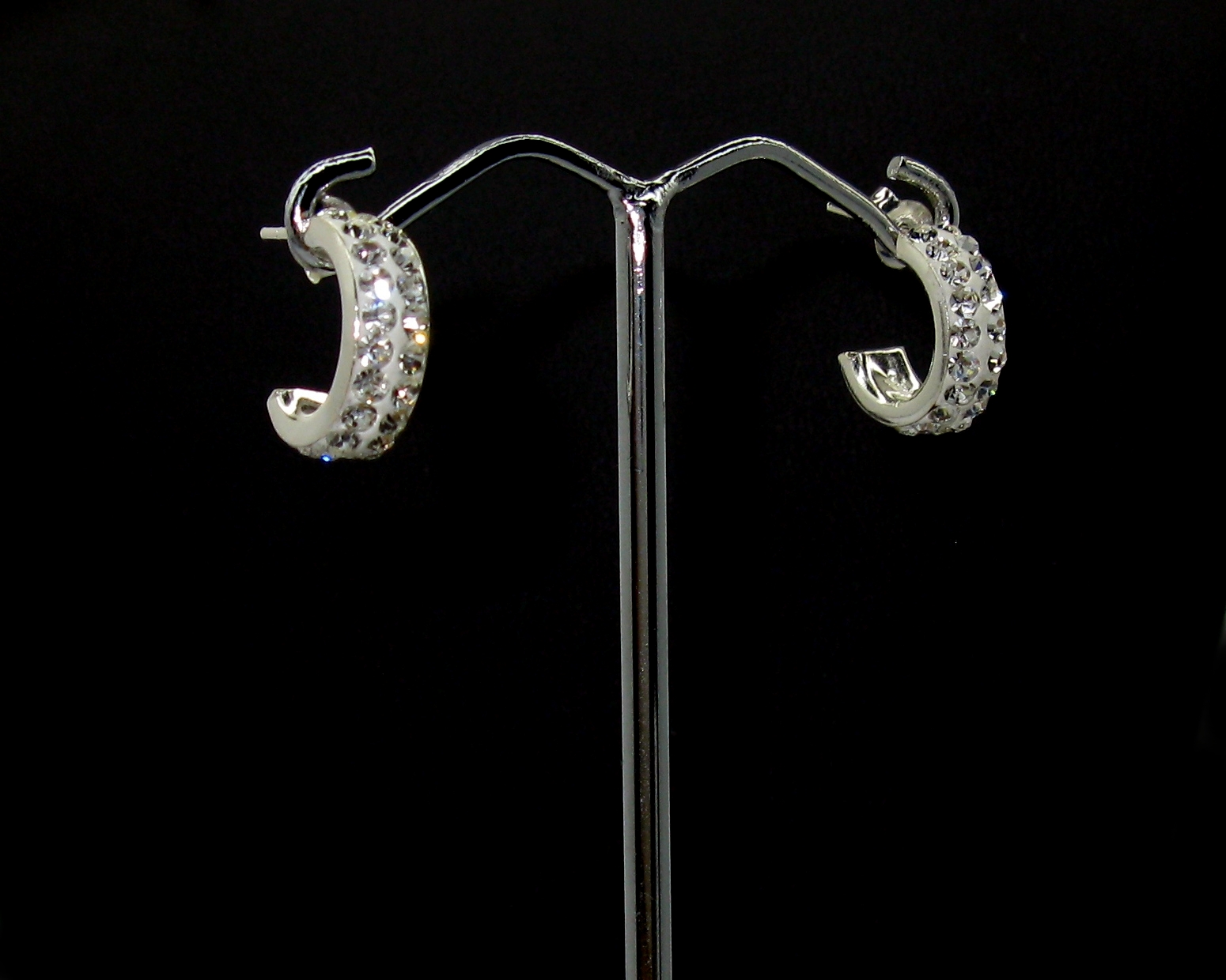 Naušnice komponent Swarovski 925/1000