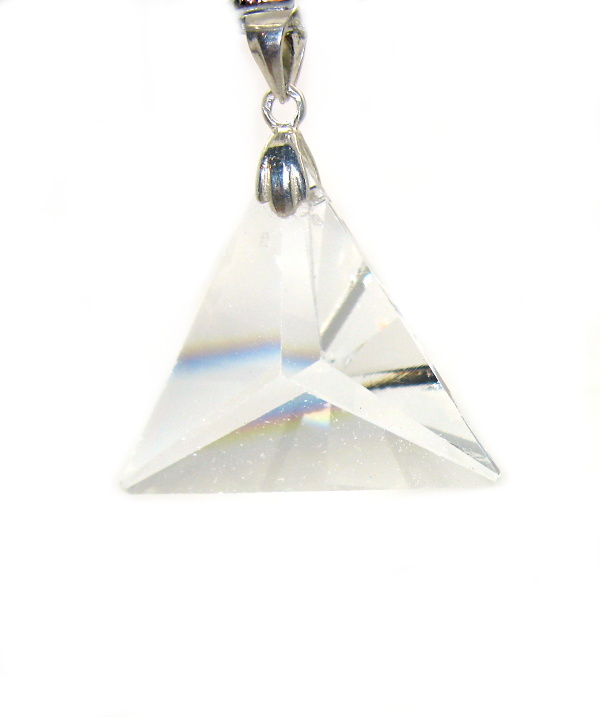 Přívěsek Swarovski elements čírý bílý