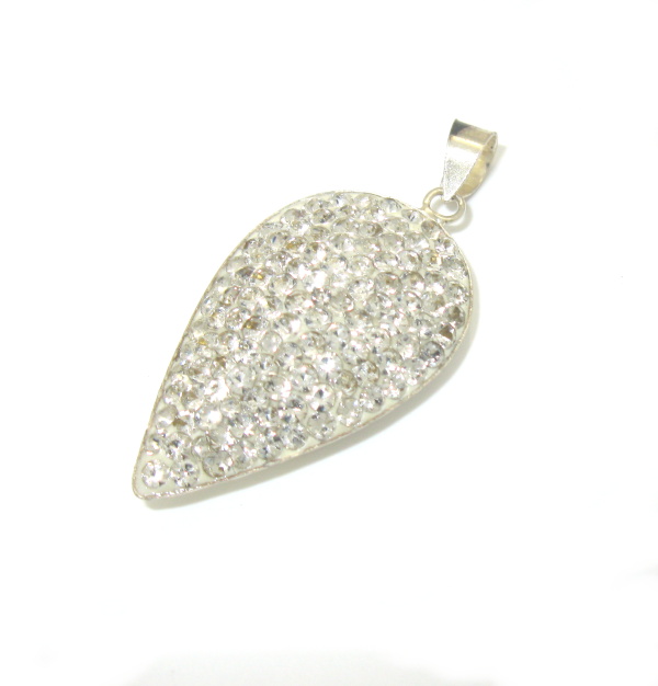 Stříbrný přívěsek Swarovski komponent