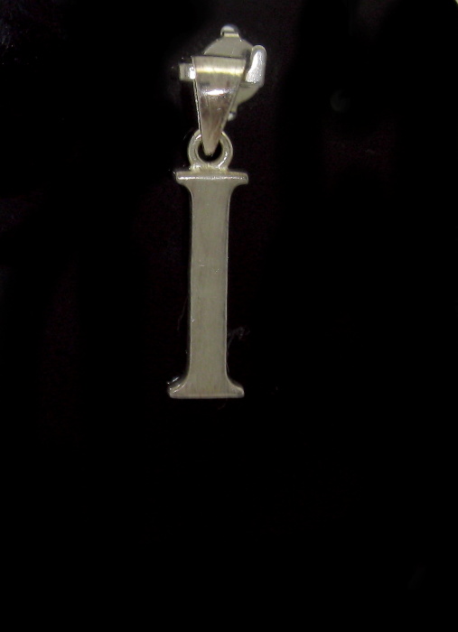 Stříbrný přívěšek 925/1000 ( písmenko I)