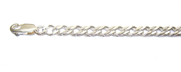 Stříbrný náramek rombo 21 cm 925/1000 ( 785430) 
