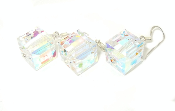 Šperky Nina - Stříbrná souprava Swarovski komponent 925/1000 - set ag H 014