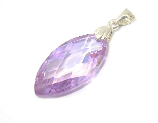 Šperky Nina - Přívěsek Swarovski krystal - pri ag kam H 034