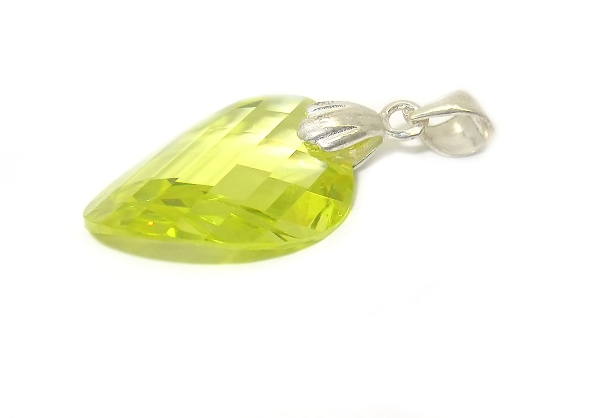 Šperky Nina - Přívěsek Swarovski krystal 925/1000 - pri ag kam H 041