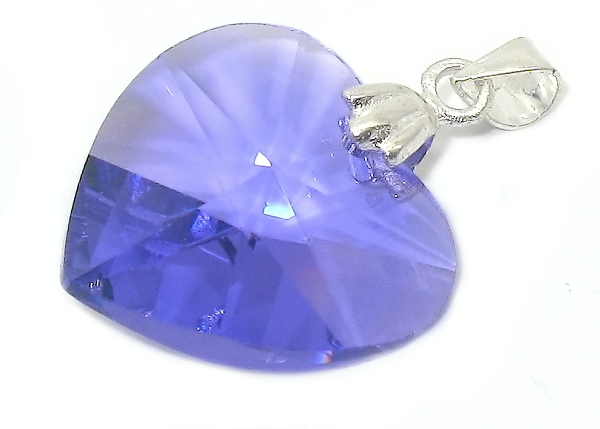 Šperky Nina - Přívěsek Swarovski krystal - pri ag kam H 032
