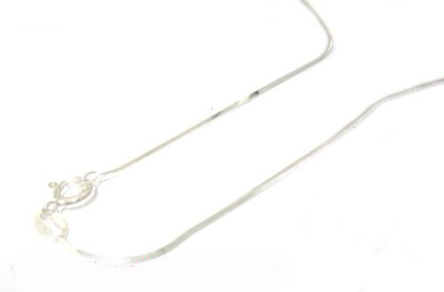 Šperky Nina - Stříbrný přivěskový řetízek „Hranaté lanko“ 925/1000 – 42 cm (5,8 g) - ret ag H 107