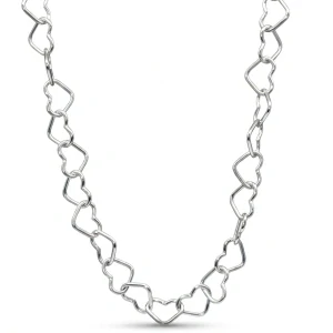 Šperky Nina - Masivní stříbrný náhrdelník „Nekonečná láska“ 925/1000 – 12,3 g - ret ag H 118