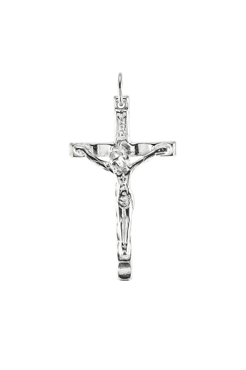 Šperky Nina - Stříbrný přívěšek kříž 925/1000 - pri ag H 284