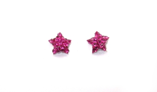 Naušnice komponent Swarovski 925/1000
