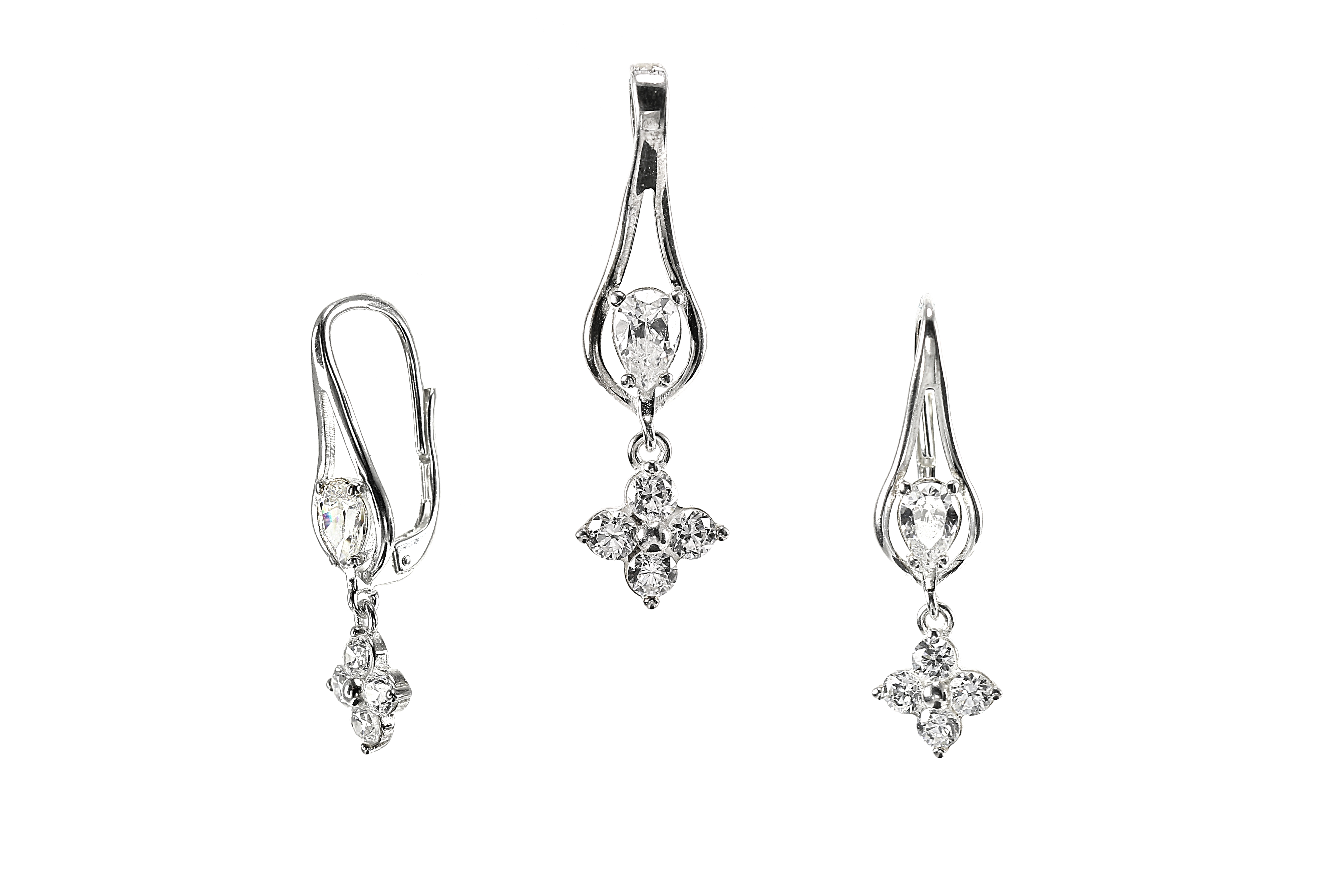 Šperky Nina - Stříbrný set 925/1000 - set ag H 041