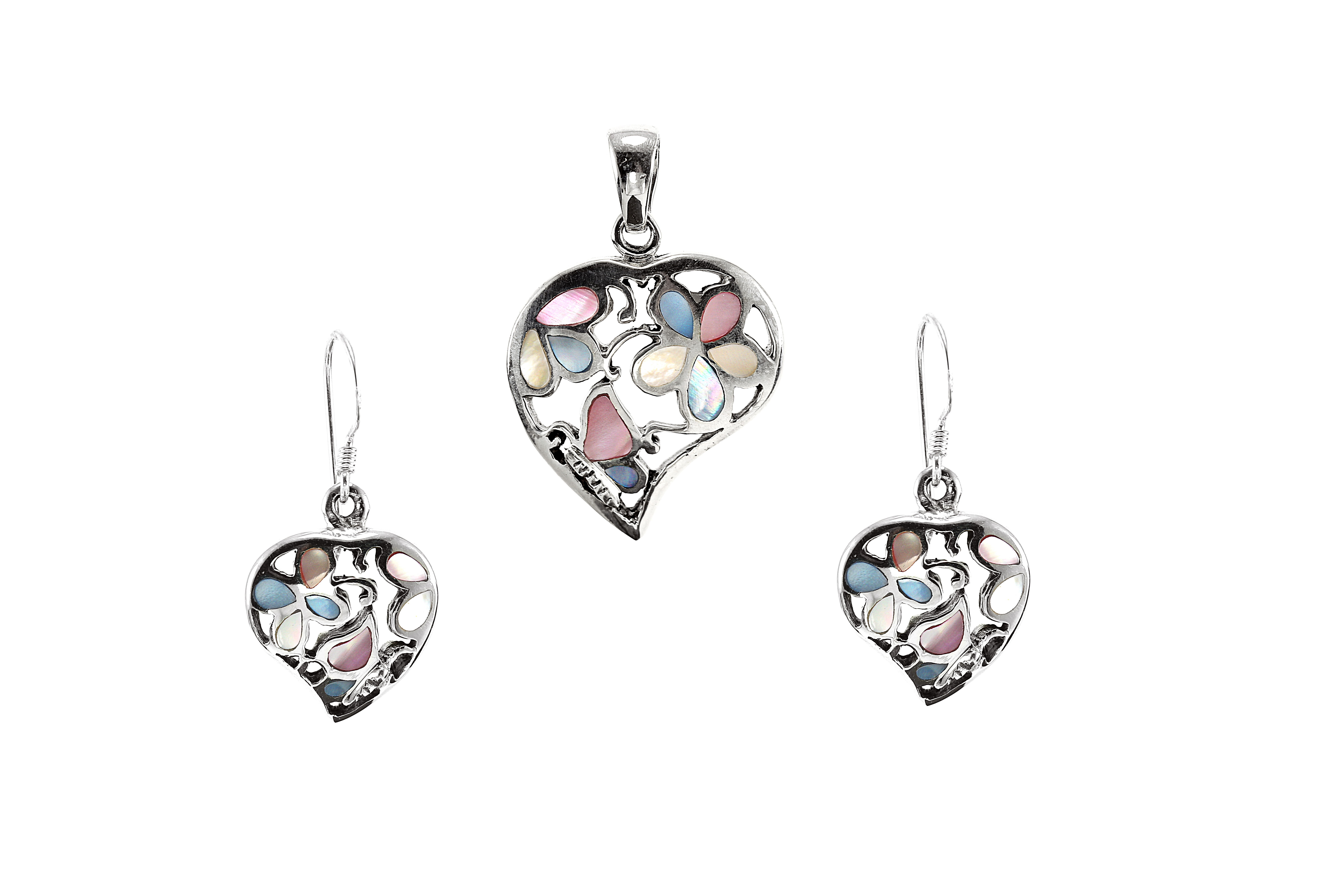 Šperky Nina - Stříbrný set 925/1000 - set ag H 042