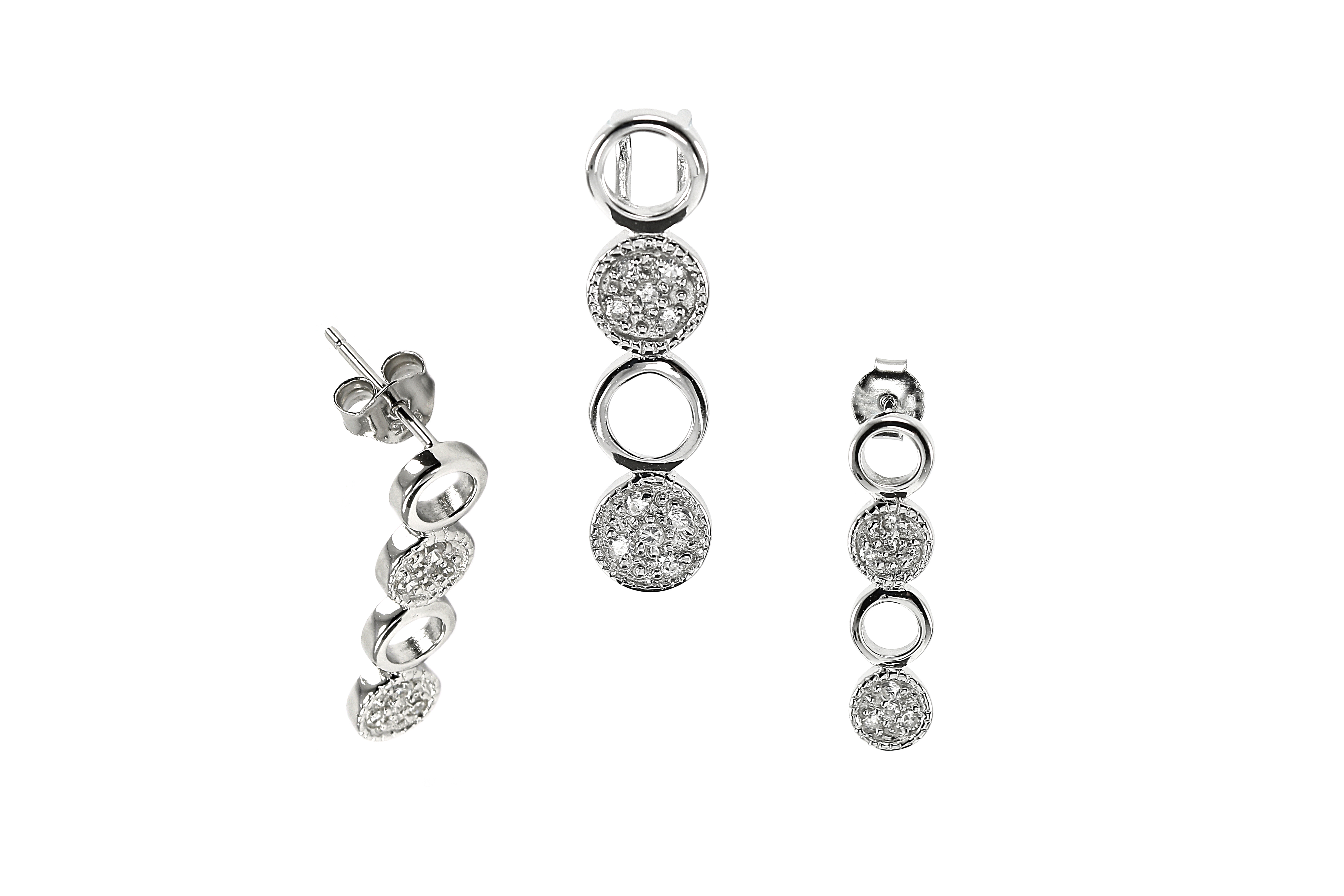 Šperky Nina - Stříbrný set 925/1000 - set ag H 043
