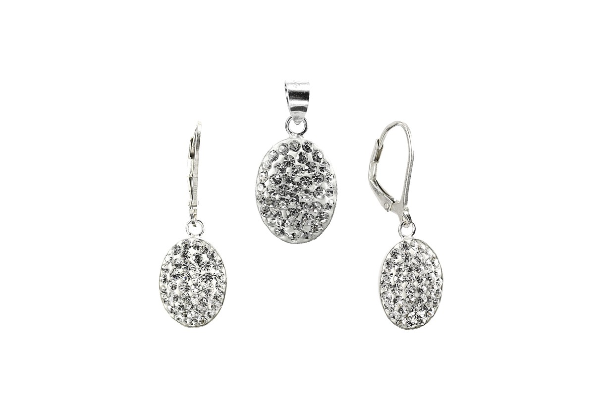 Šperky Nina - Stříbrný set 925/1000 - set ag H 056
