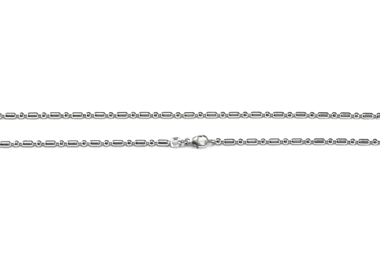 Šperky Nina - Designový stříbrný náhrdelník „Stelar“ 925/1000 – délka 50 cm - nahr ag H 027