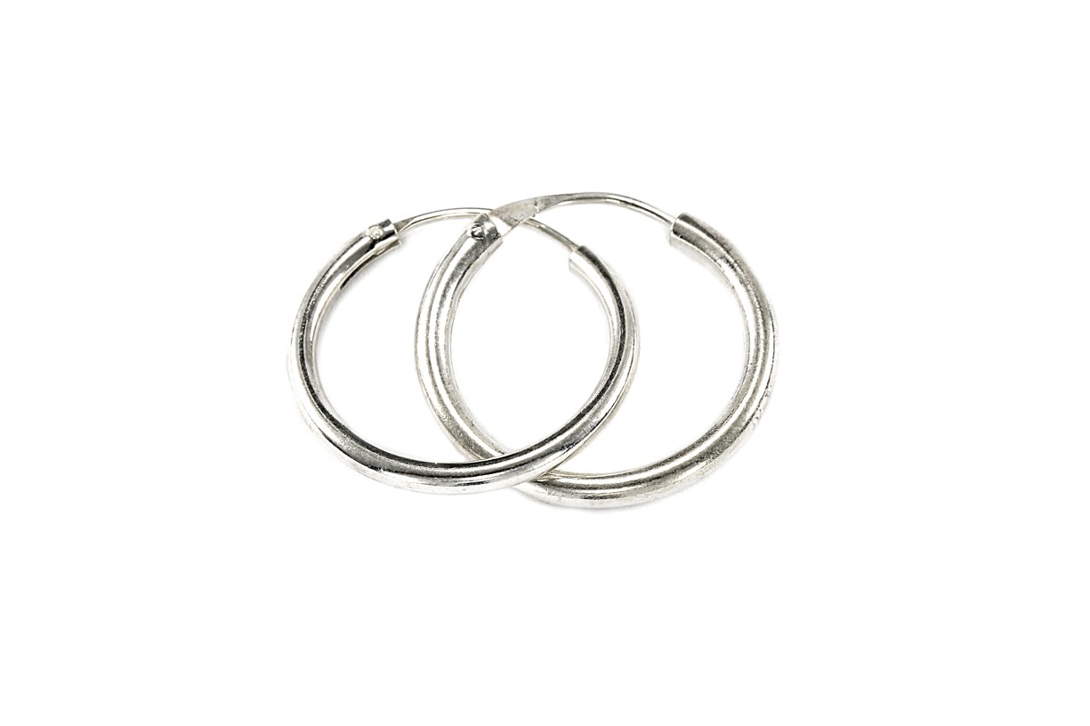Šperky Nina - Stříbrné kroužky 925/1000 H008 - kr ag H 008