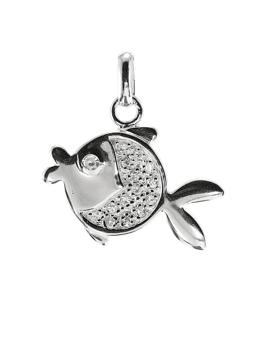 Šperky Nina - Stříbrný přívěšek kamínky zirkon 925/1000 - pri ag kam 173