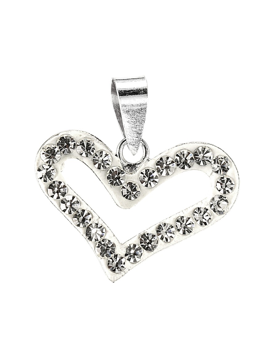 Šperky Nina - Stříbrný přívěšek 925/1000 Swarovski komponent - pri ag kam H 181
