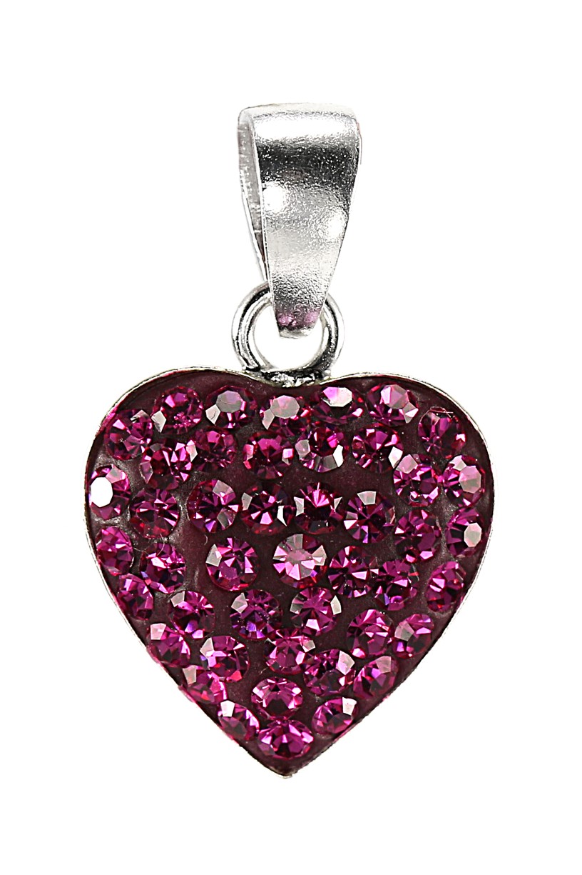 Šperky Nina - Stříbrný přívěšek 925/1000 Swarovski komponent - pri ag kam H 219