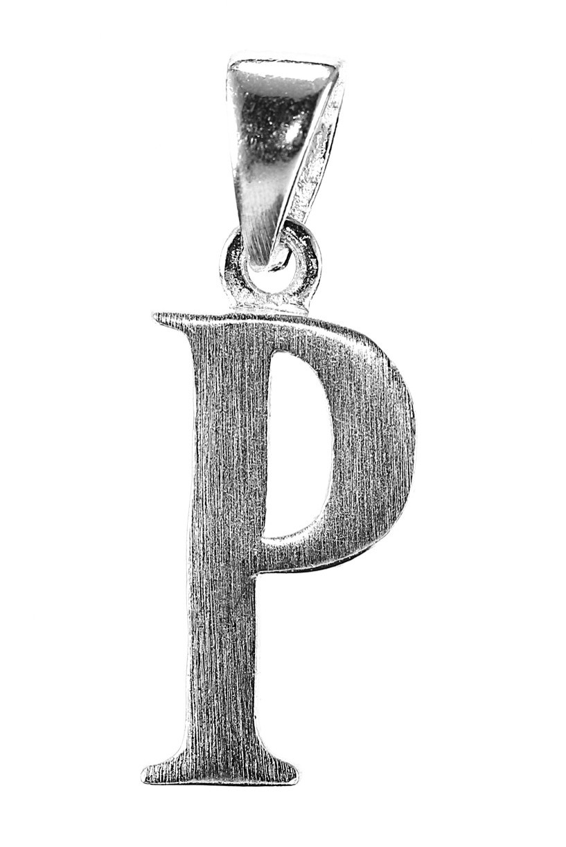 Šperky Nina - Stříbrný přívěšek - písmenko P - pism ag H 009