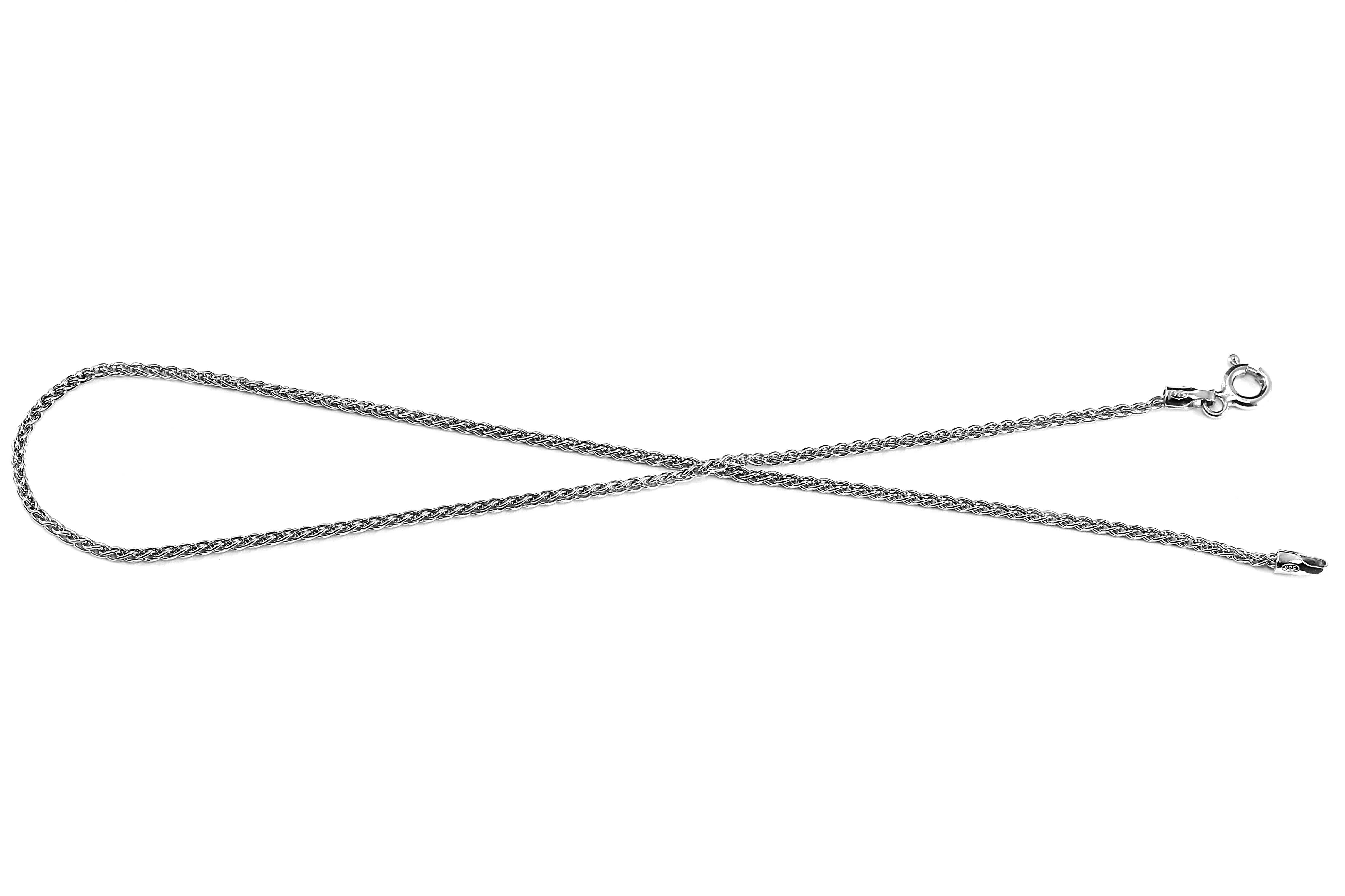 Šperky Nina - Stříbrný nákotník Twisted Gloss (3,2 g) 925/1000 - nak ag H 186