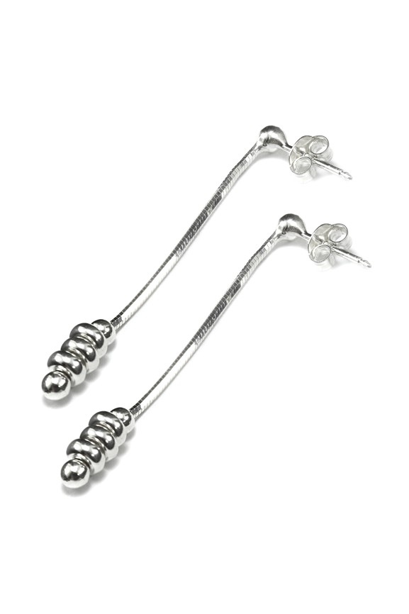 Šperky Nina - Stříbrné náušnice Stupňované kaskády 925/1000 - ns ag H 237