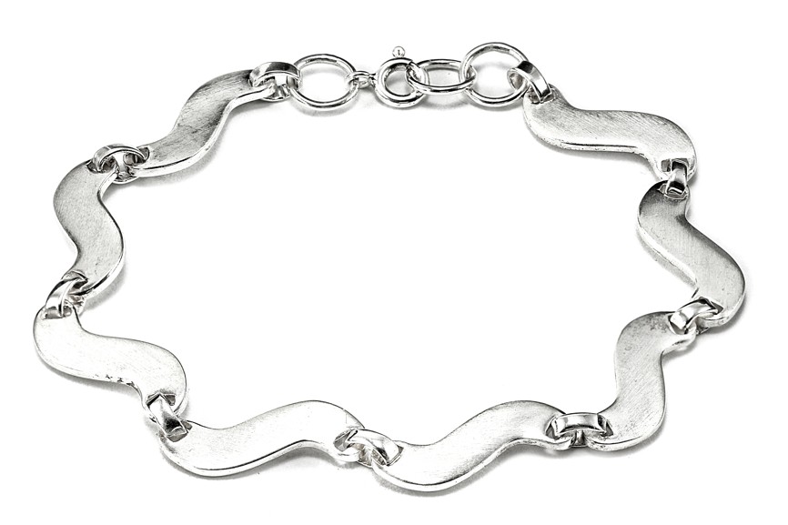 Šperky Nina - Stříbrný náramek 925/1000 - nar ag H 163