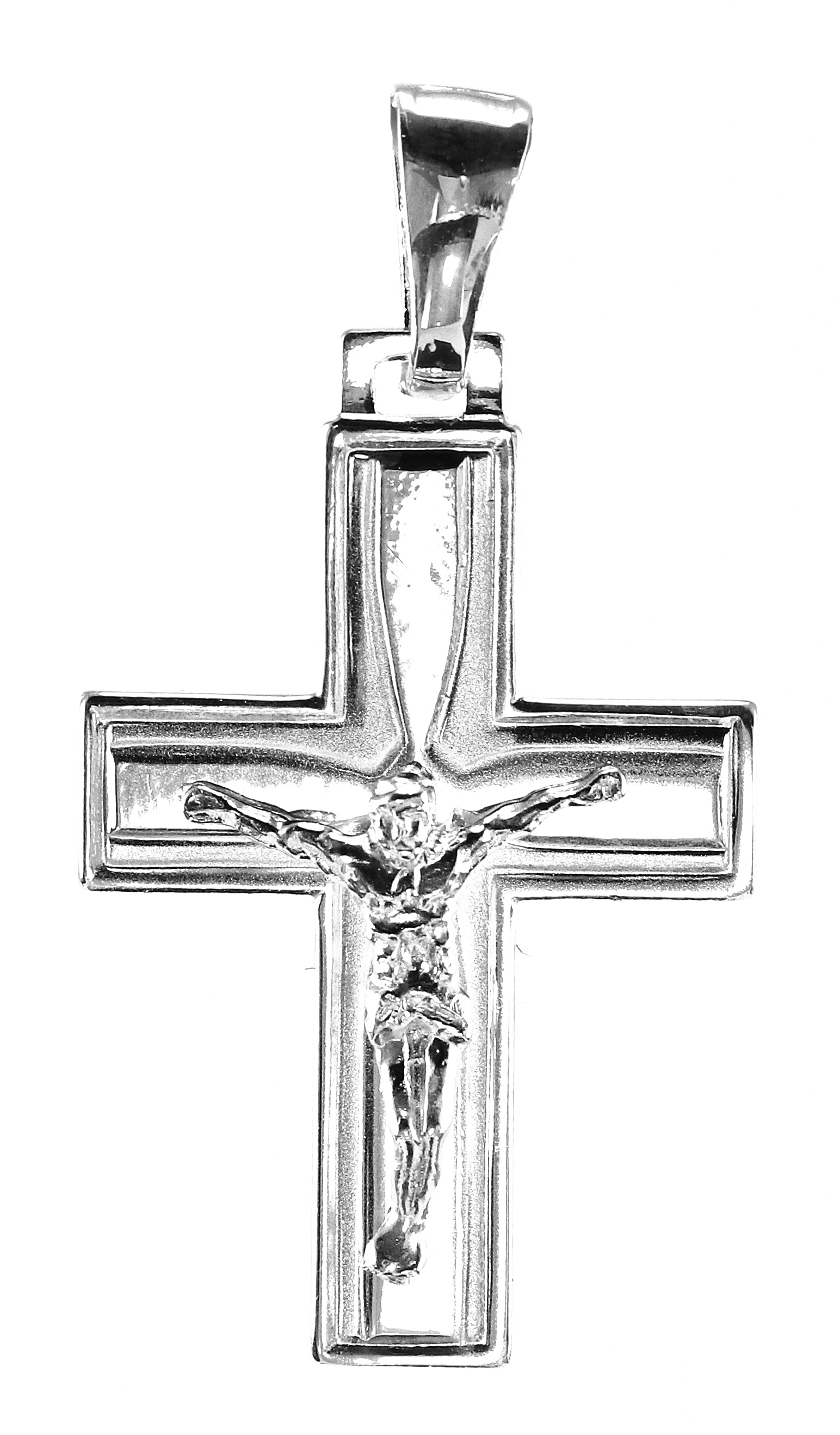 Šperky Nina - Stříbrný přívěšek kříž - pri ag H 318