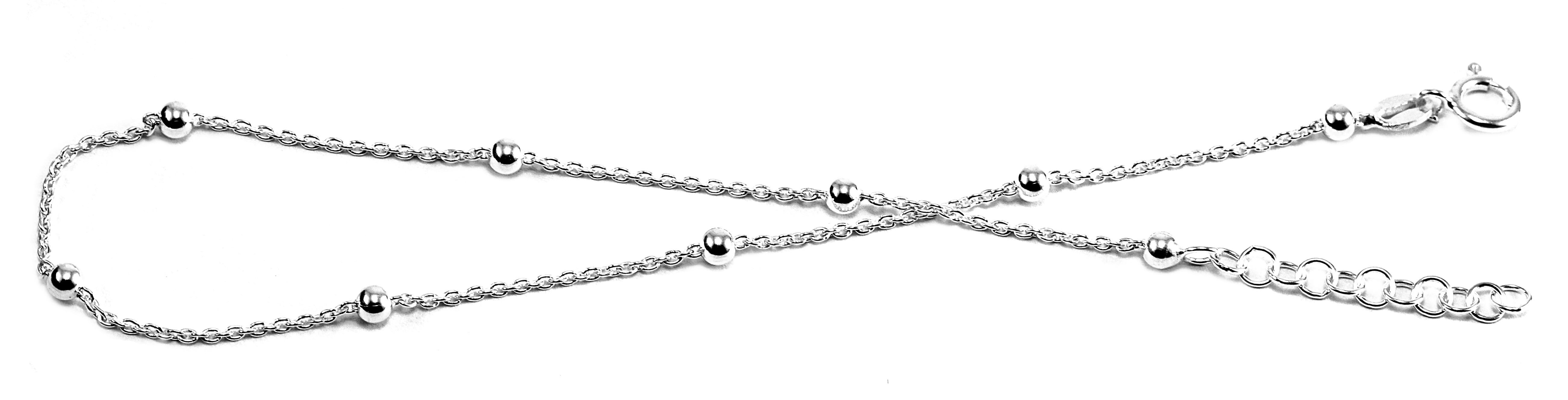 Šperky Nina - Stříbrný nákotník Třpytivé kuličky 925/1000 - nak ag H 262